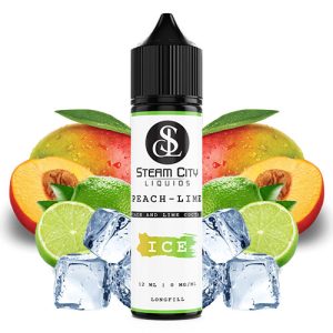 Steam City Flavour Shot Peach Lime Ice 12ml (60ml)